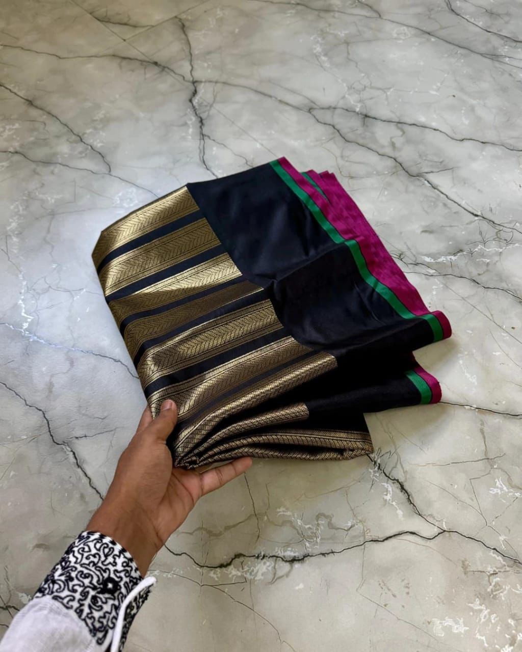 Banarasi semi soft silk saree Brocade pallu & blouse - Super Soft & Lightweight for All-Day Comfort | Rich Zari Work Border | Perfect Indian Ethnic Wear for Festive & Wedding Season | Comes with Blouse Piece