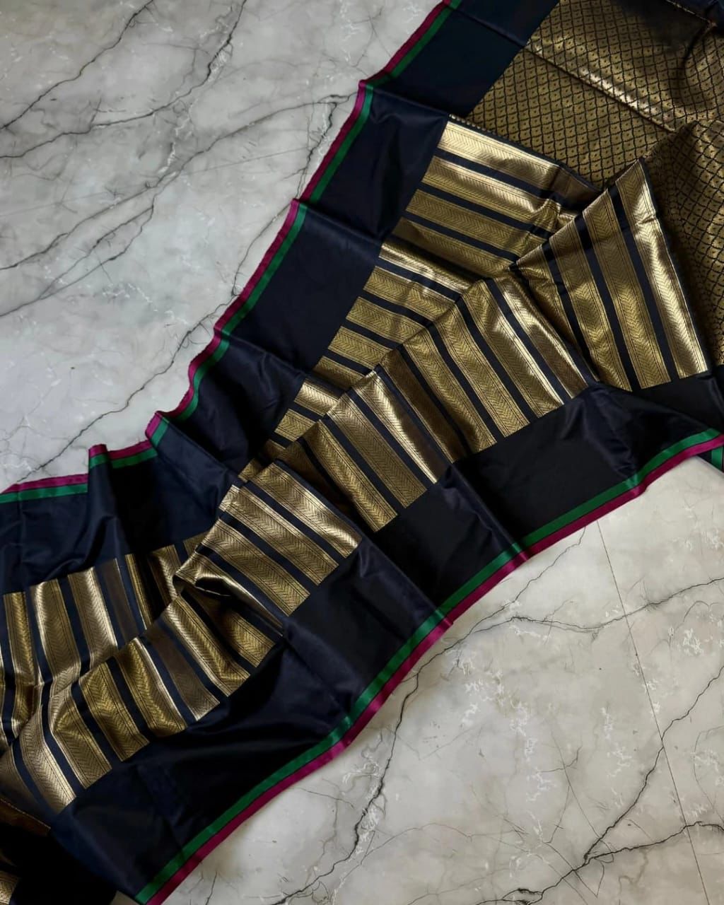 Banarasi semi soft silk saree Brocade pallu & blouse - Super Soft & Lightweight for All-Day Comfort | Rich Zari Work Border | Perfect Indian Ethnic Wear for Festive & Wedding Season | Comes with Blouse Piece