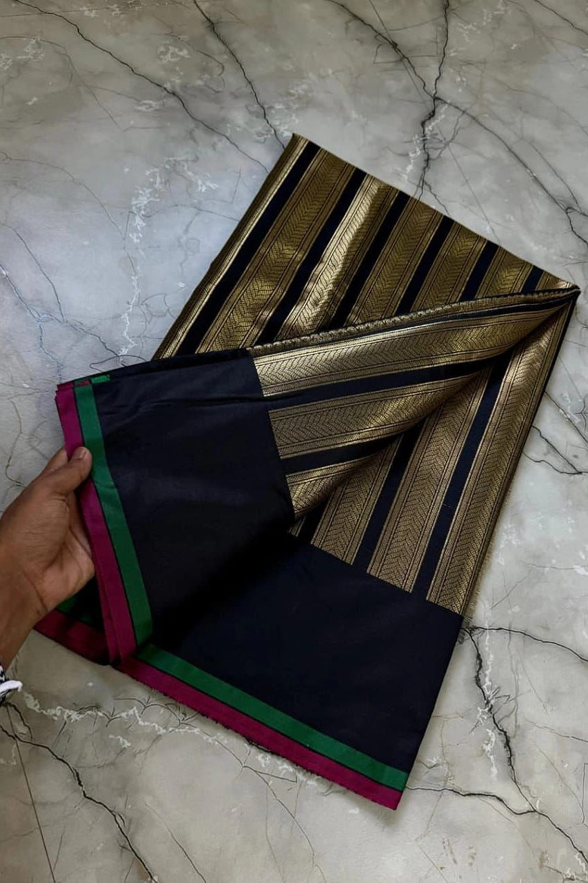 Banarasi semi soft silk saree Brocade pallu & blouse - Super Soft & Lightweight for All-Day Comfort | Rich Zari Work Border | Perfect Indian Ethnic Wear for Festive & Wedding Season | Comes with Blouse Piece
