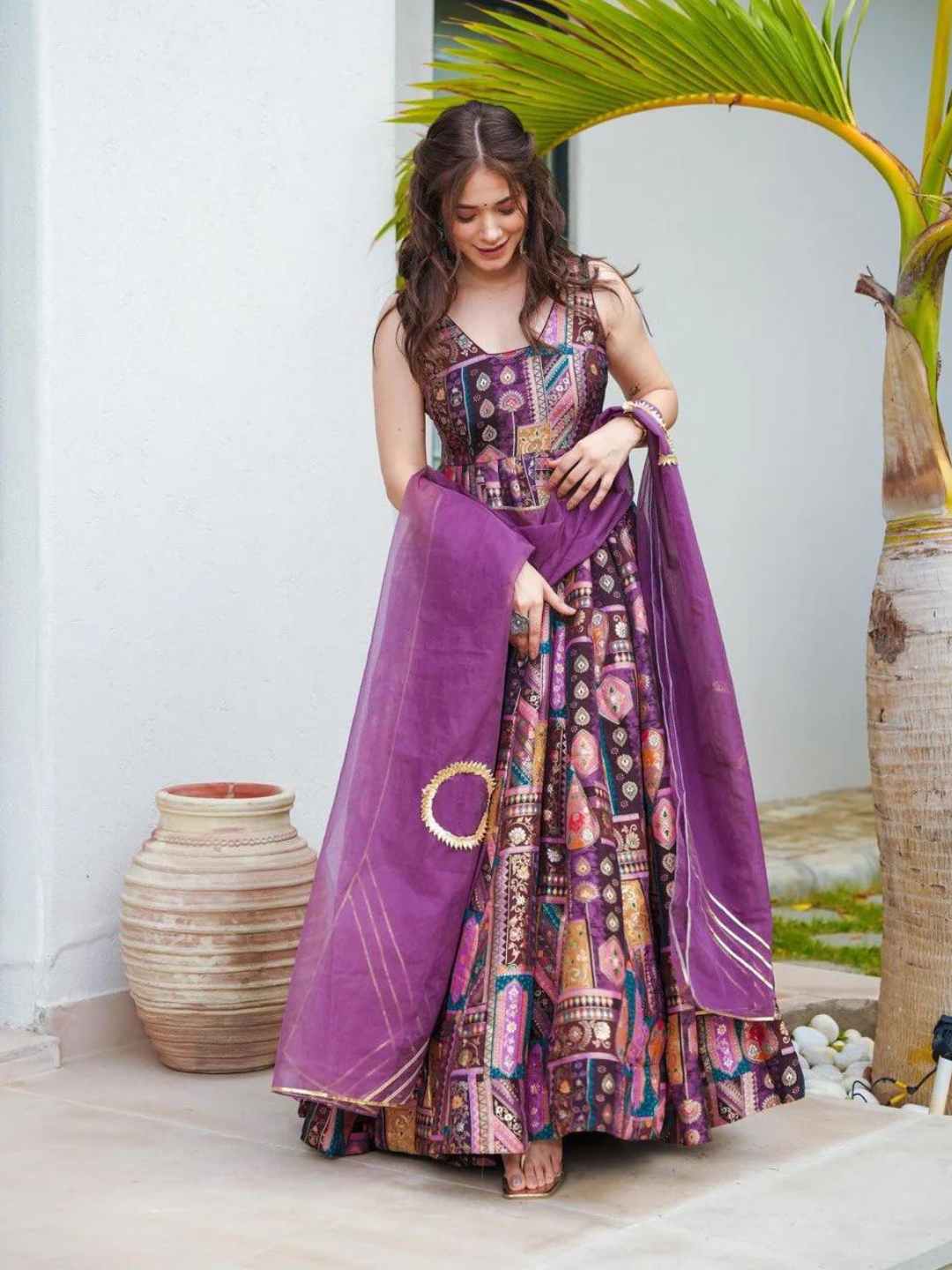 Emira Majestic Anarkali Gown