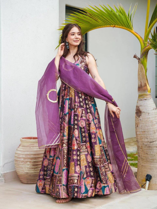 Emira Majestic Anarkali Gown