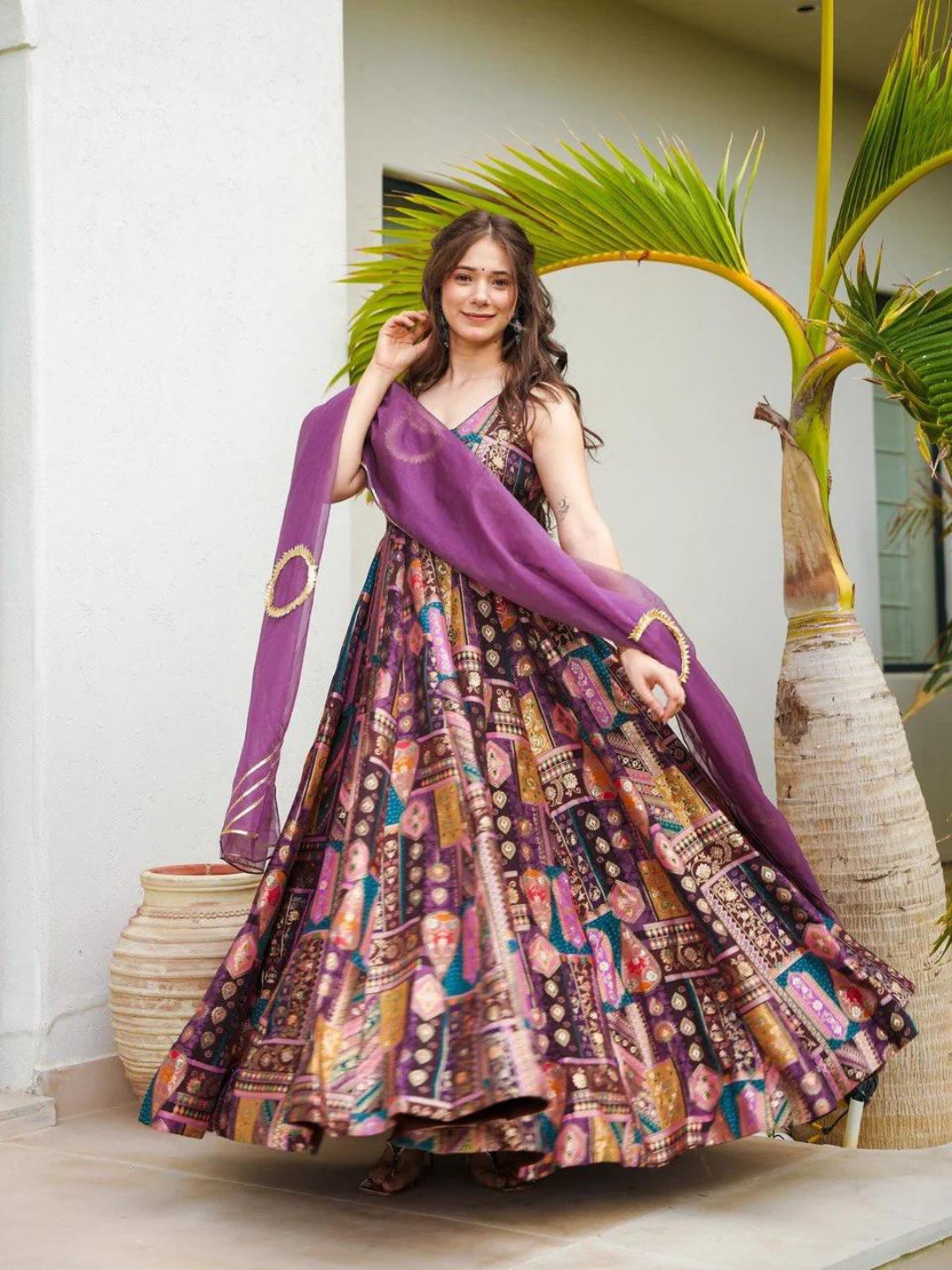 Emira Majestic Anarkali Gown